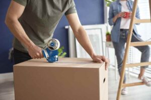 Étiquettes repositionnables en rouleau pour déménagement : autocollantes et effaçables pour mieux s’organiser CDG973 Business